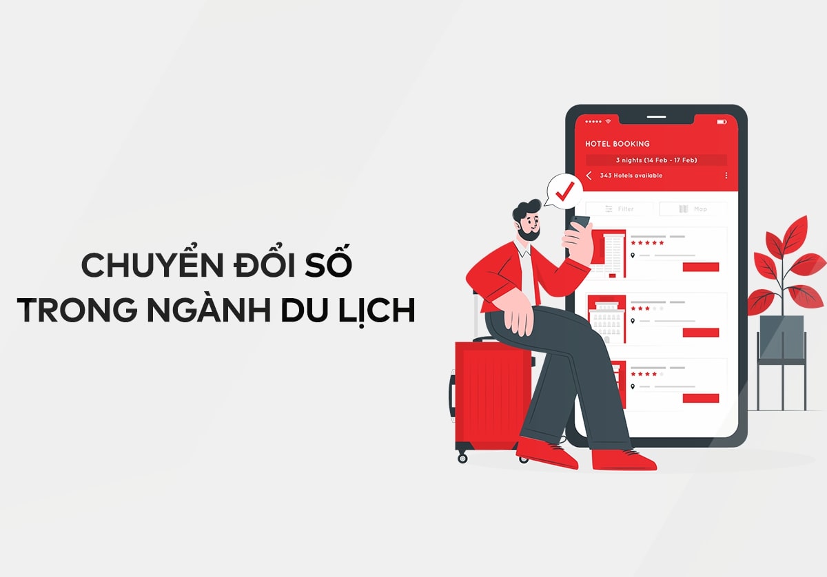 Chuyển đổi số trong du lịch: Xu hướng và Công nghệ đổi mới ngành khách sạn