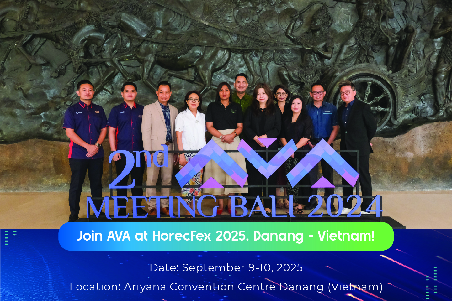 Asia Venue Alliance (AVA) Góp Mặt Tại HorecFex 2025, Đà Nẵng – Việt Nam: Kết Nối, Đổi Mới & Phát Triển Ngành MICE